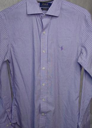 Брендовая хлопковая рубашка polo ralph lauren оригинал!