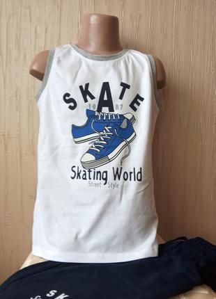 Літній дитячий костюм Скейт для хлопчика 6-7 років