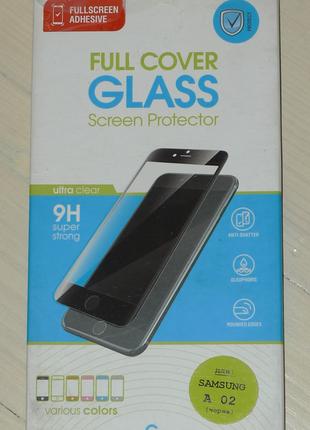 Защитное стекло Global Full Glue для Samsung A02 A022 Black 1148