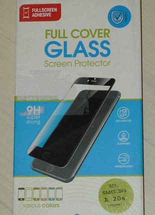 Защитное стекло Global Full Glue для Samsung A20s A207 Black 1153