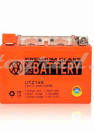 Аккумулятор 12V 11.2А гелевый VLAND (150x85x110 мм, оранжевый,...