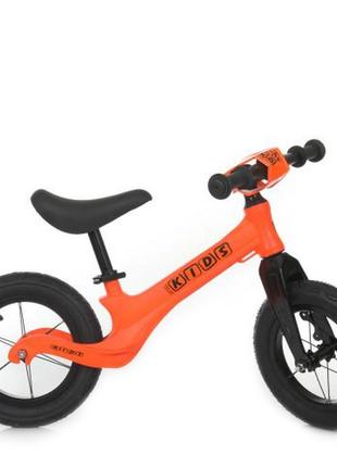 Беговел детский Profi Kids SMG1205A-5 оранжевый, 12 дюймов