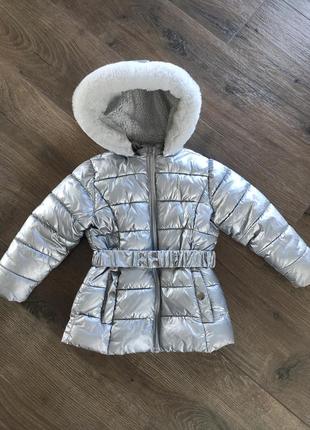 Стильная детская зимняя куртка e-vie