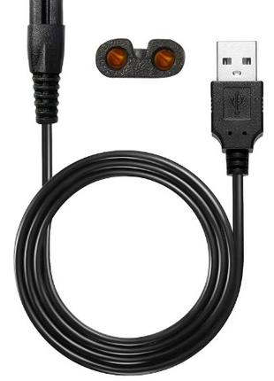 USB кабель для заряджання машинок для стрижки та бритв (2 pin)...