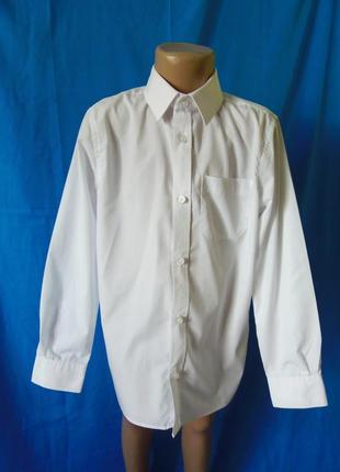 Белая рубашка на 12 лет
