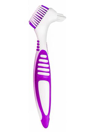 Щетка Lesko 29587 Purple для чистки зубных протезов фиолетовая...