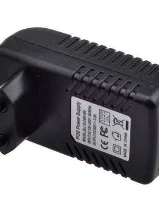 PoE адаптер инжектор питания камер RJ45 48В 0.5А
