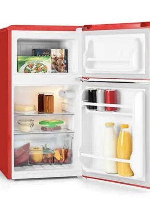 Холодильник з морозильною камерою фірми Klarstein Monroe Red