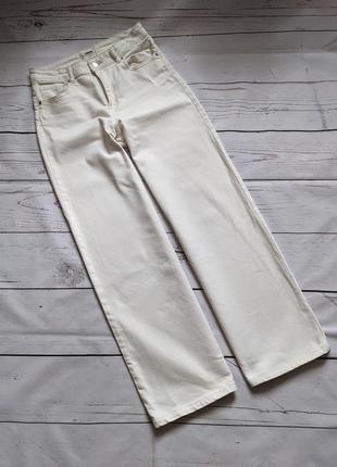 Білі джинси, плаццо джинси, прямі джинси від tally weil