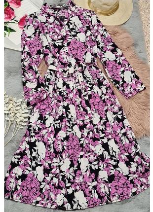 Плаття з плісированою спідницею у квітковий принт emily rose