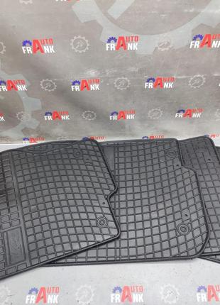 Резиновые коврики в салон Mercedes GLE 2015- EL TORO (w166)