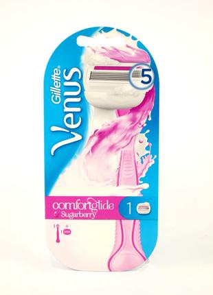 Станок и кассета для бритья Gillette Venus Comfortglide Sugarb...