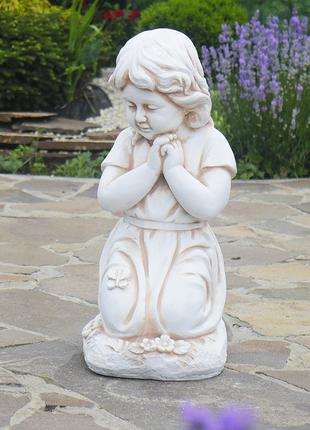 Садовая фигура Молящийся ребенок на коленях 54x24x30 см Гранд ...