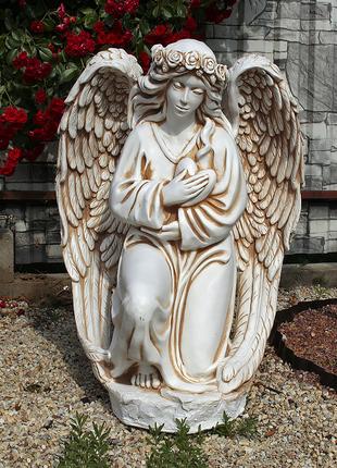 Садовая фигура Ангел с сердцем 76х60х60 см Гранд Презент ССП00...