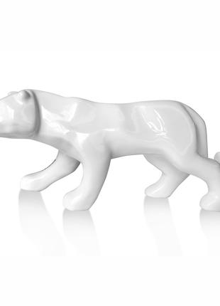 Статуетка Тигр біла кераміка 27*8*12 см Гранд Презент 12-2053-...