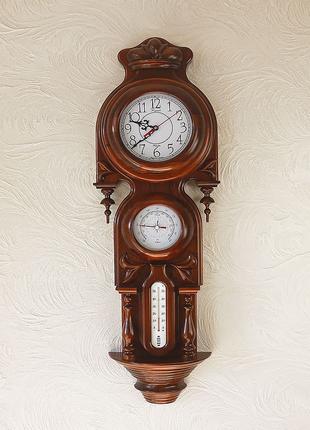 Настенные часы Виконт, барометр/термометр Гранд Презент 0/900 ...