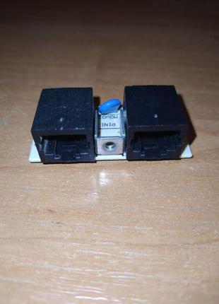 Деталь с 2 портами Ethernet RJ45