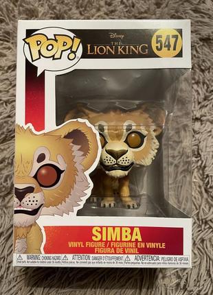 Funko pop фігурка lion king simba vinyl figure, 10см – симба н...