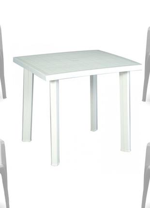Набор садовой мебели Fiocco белое 1 стол + кресло 4 Altea шт п...