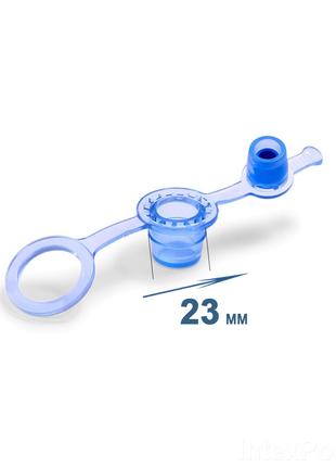 Знімний клапан силіконовий «2 в 1» Intex 11538, блакитний