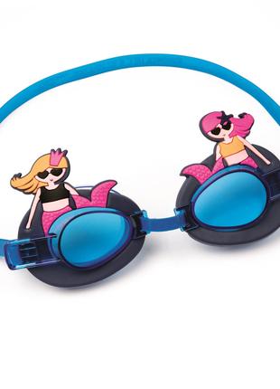 Детские очки для плавания Bestway 21080 «Русалка», размер S (3...