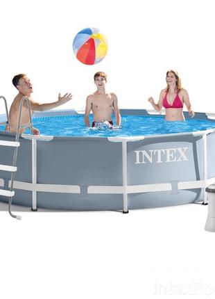 Каркасний басейн Intex 26700-5, 305 x 76 см (2006 л/год, сходи...