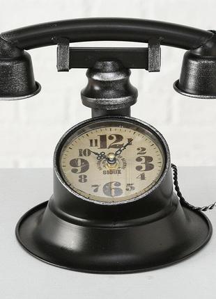 Настільний годинник "Телефон Ретро" метал h21см Гранд Презент ...