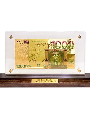 Банкнота 1000 EUR (євро) Євросоюз у коробці 28*14*6 см Гранд П...