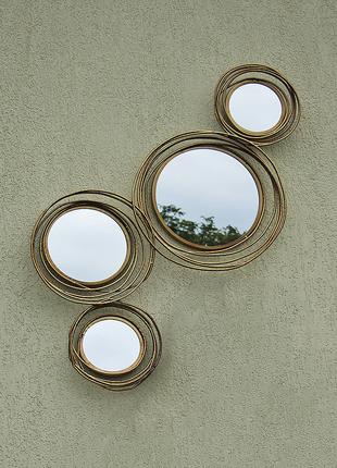 Настенный декор Зеркала из металла Гранд Презент 21015