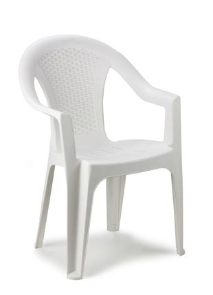 Кресло Ischia Kora белое производство Италия