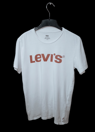 Levis футболка белая
