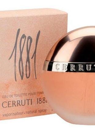 Cerruti 1881 Pour Femme туалетная вода 50 ml производство и ро...