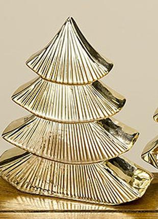 Декор елка золотая керамика h20см Гранд Презент 1007286
