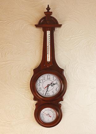 Настенные часы, барометр, прямоугольный термометр Гранд Презен...