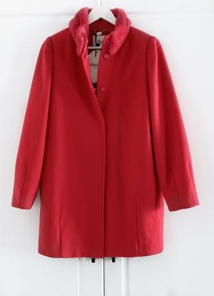 Blugirl blumarine пальто шерсть шерсть шерсть италия