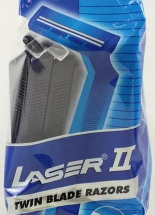 Laser Ready Razor ЛАЗЕР 2 Разова бритва з двома лезами -10 шт.