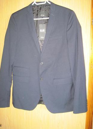 .новый синий пиджак " s.oliwer " w38 long