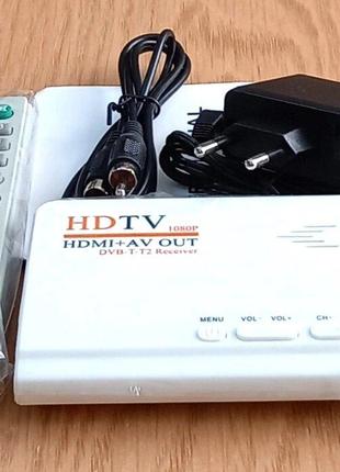 Т2 приставка HD TV DVB Kebidumei 1080P HDMI + AV OUT, USB 2.0,...