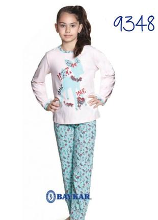 Новая пижамка домашний костюм baykar р.7-8 на 122-128см, р.9-1...