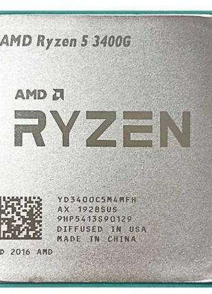 Процесор AMD Ryzen 5 3400G 45-65W am4