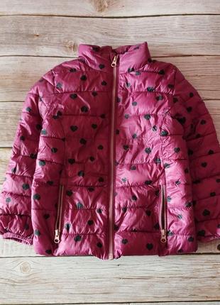 Детская демисезонная куртка для девочки lupilu 116