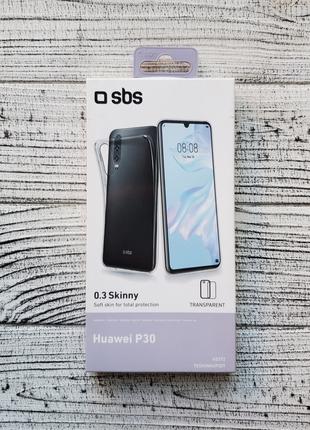 Чехол Huawei P30 для телефона прозрачный силиконовый