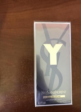 Yves saint laurent y eau fraiche туалетна вода 100ml