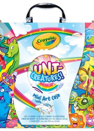 Crayola Набор для творчества в чемоданчике Единороги uni-creature