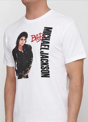 Футболка h&m принт michael jackson/майкл джексон, р.xs