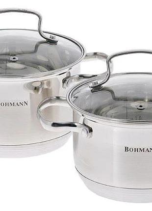 Набор посуды Bohmann 4 предмета BH1902 (2,1л; 2,9л)