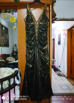 Вечернее длинное платье