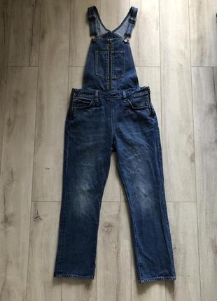 Джинсовый комбинезон levi’s hilfiger guess klein