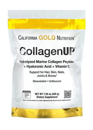 California Gold Nutrition, CollagenUP, морской гидролизованный...