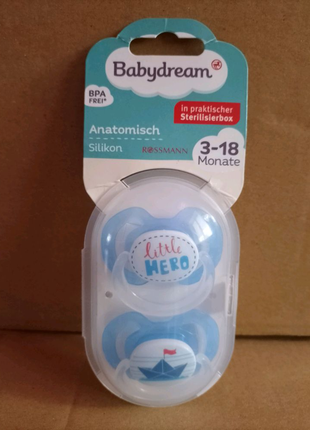Пустушка, соска Babydream 3-18 м.